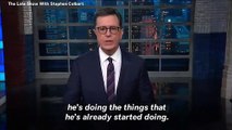 Stephen Colbert Backs up Donald Trump's Claim With Pictures Proving 'President Obama Separated Children'
