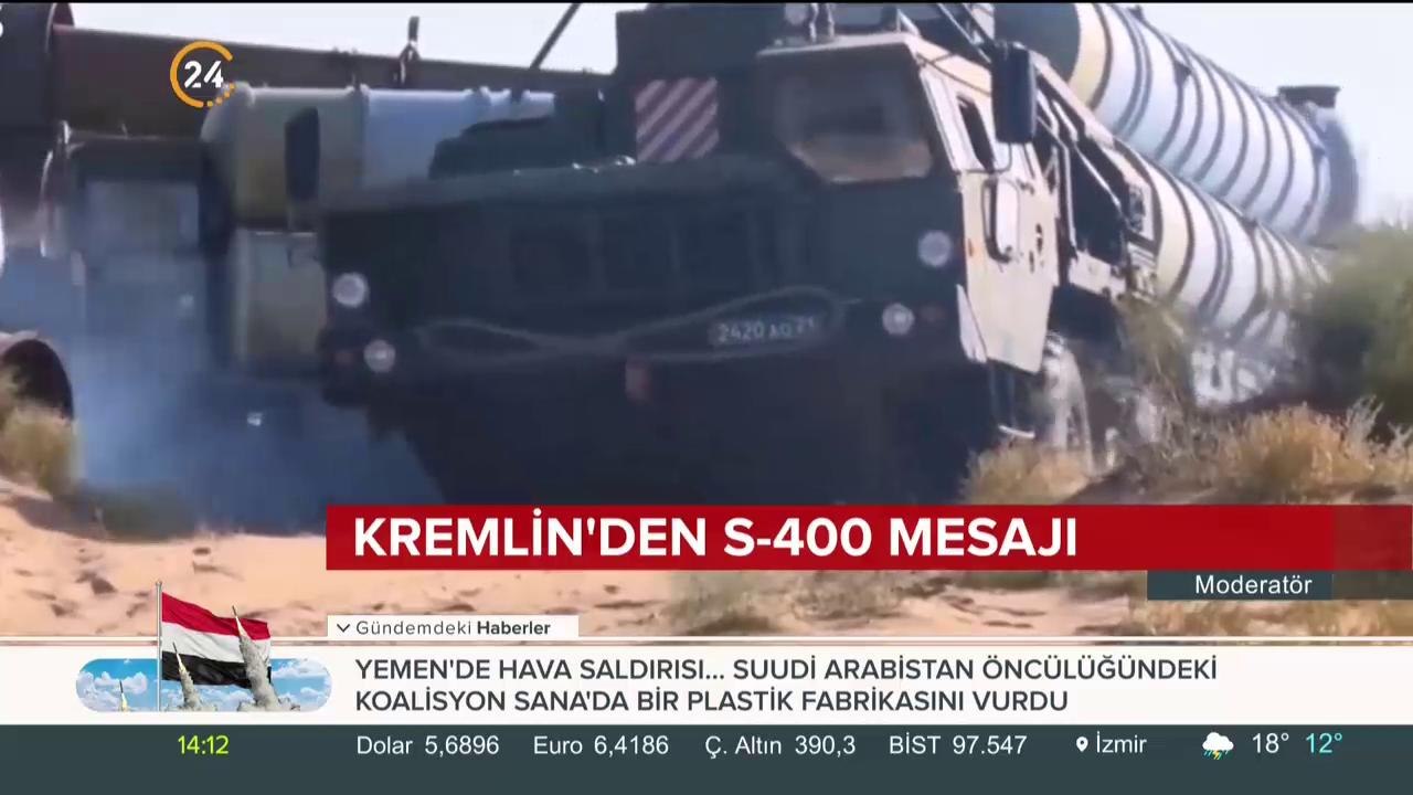 Rusya'dan S-400 mesajı