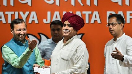 Gurjar Leader Kirori Singh Bainsla and his son Vijay Bainsla joins BJP | Oneindia News
