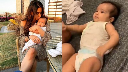 Rohit Sharma posts a video of Baby Girl Samaira taking spanish lessons | वनइंडिया हिंदी
