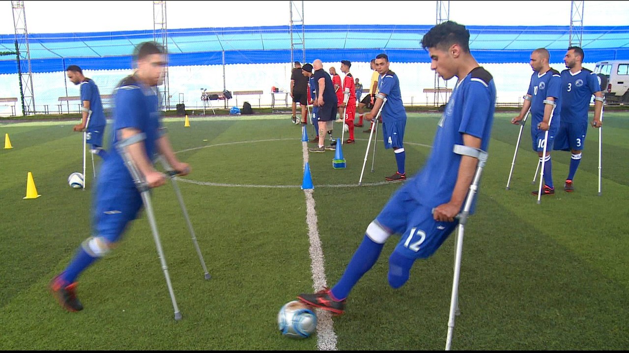 Palestinian amputees get another shot at football