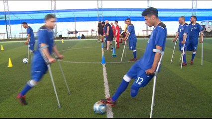Palestinian amputees get another shot at football