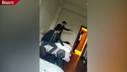 Yatağını devirip yurttan attılar