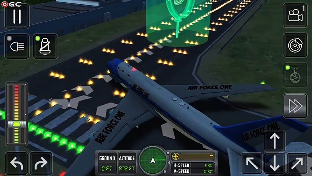 Flight Simulator "Air Force One London" Open World Map - Android Gameplay FHD #9