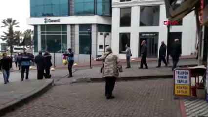 Zonguldak Biber Gazlı, Bıçaklı Kavgayı Zabıta Ayırdı