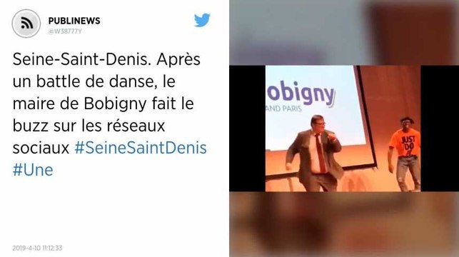 Seine-Saint-Denis. Après un battle de danse, le maire de Bobigny fait le buzz sur les réseaux sociaux