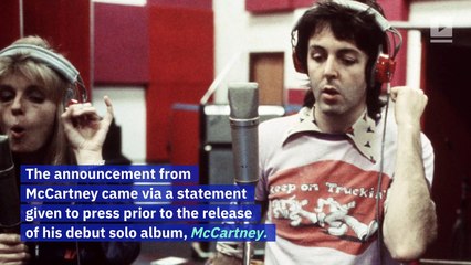 This Day in History: Paul McCartney Announces the Breakup of the Beatles