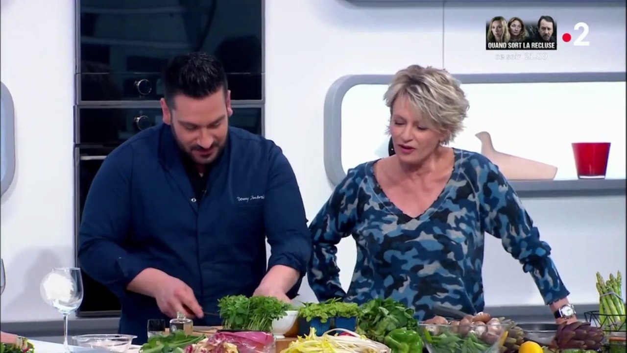 Denny Imbroisi dans l'émission "C'est au programme" le Mercredi 10 Avril sur France 2