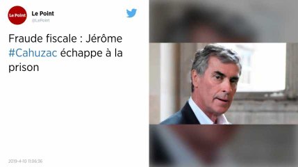 Jérôme Cahuzac, placé sous bracelet électronique, échappe à la prison