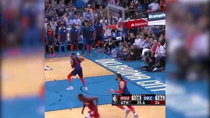 PAUL GEORGE GAME WINNER IN CRAZY ENDING BETWEEN OKC-HOU