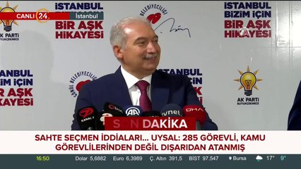 Mevlüt Uysal konuşuyor