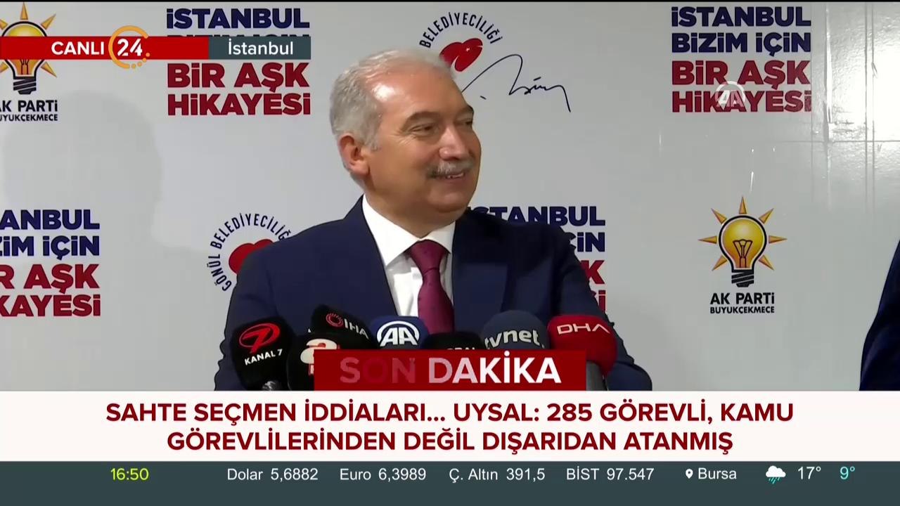 Mevlüt Uysal konuşuyor