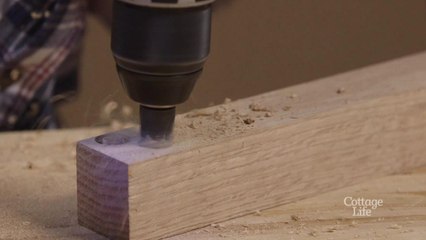 Hide that ugly screw head with this simple DIY