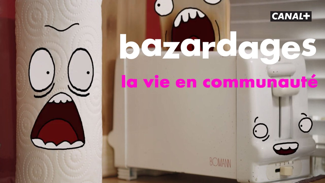 BAZARDAGES, la vie secrète des objets dans TOUSSA TOUSSA - Episode " la vie en communauté "