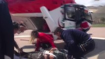 Aort Damarı Yırtılan Hastanın İmdadına Ambulans Helikopter Yetişti