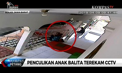 Penculikan Balita di Bekasi Terekam CCTV
