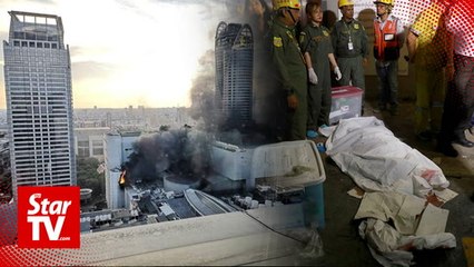 Download Video: Fire at Bangkok shopping mall kills three, eight hurt