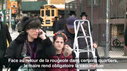Rougeole: New york rend obligatoire la vaccination