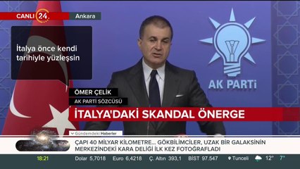 AK Parti Sözcüsü Ömer Çelik açıklama yapıyor