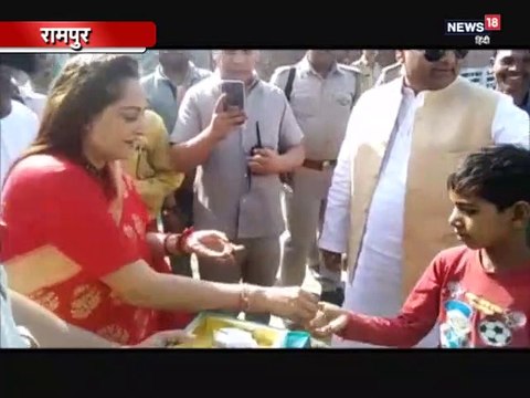 रामपुर: आचार संहिता उल्लंघन मामले में BJP प्रत्याशी जयप्रदा के खिलाफ 2 मामले दर्ज