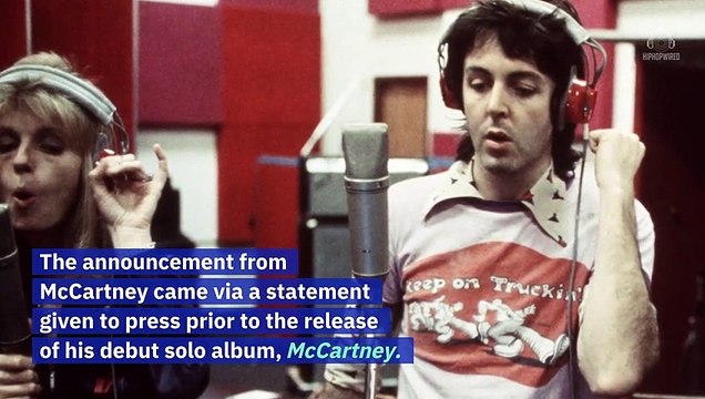 This Day in History: Paul McCartney Announces the Breakup of the Beatles