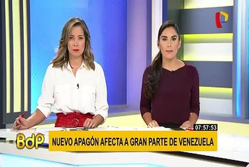 Venezuela: nuevo apagón afecta al país