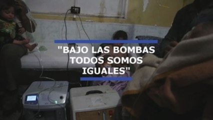 Badra, finalista World Press Photo: "Bajo las bombas, todos somos iguales"