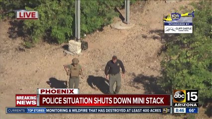 Police situation shuts down Phoenix freeways