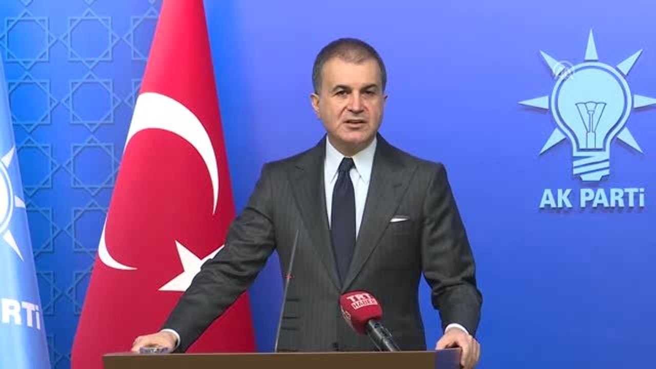 AK Parti Sözcüsü Çelik: "Ak Parti 28. İstişare ve Değerlendirme Toplantısı 26-27-28 Nisan'da...