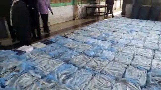 ضبط 104 أطنان أسماك مملحة فاسدة قبل توزيعها بشم النسيم