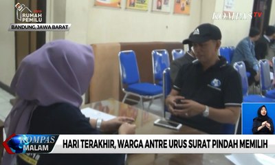 Warga Antre Urus Surat Pindah Memilih Hingga Malam