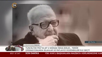 Zeynep Türkoğlu ile 24 Portre-Cemal Aydın- (10.04.2019)