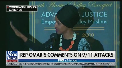 Fox & Friends Questions If Ilhan Omar Is 'American First' Over 9/11 Comments