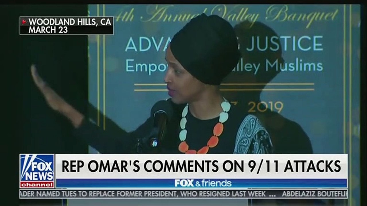 Fox & Friends Questions If Ilhan Omar Is 'American First' Over 9/11 Comments