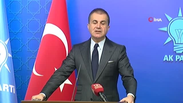 AK Parti Sözcüsü Çelik: Başvurduğumuz Yollardan Hiç Birisi Bugün İcat Edilmiş Yollar Değildir