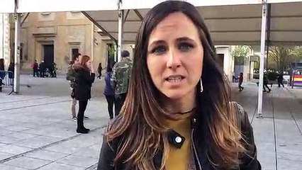 Ione Belarra participa en un encuentro con la ciudadanía en Villava