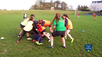 Académie pôle espoir de Rennes,  découverte de la filière arbitrage rugby avec Lidwine Alba.