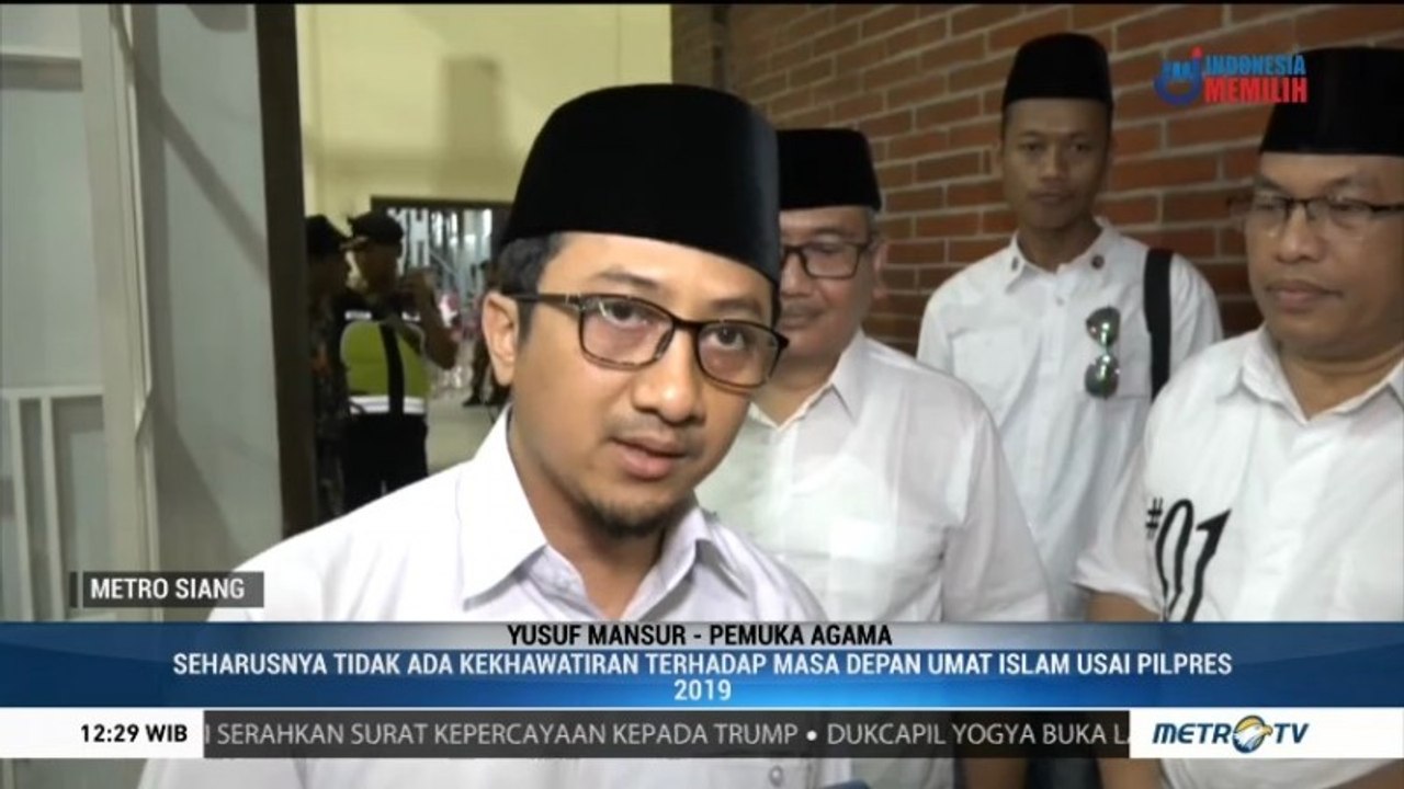 Pelaksaan Pilpres Harus Menentramkan Umat