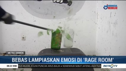 Bebas Lampiaskan Emosi di Rage Room