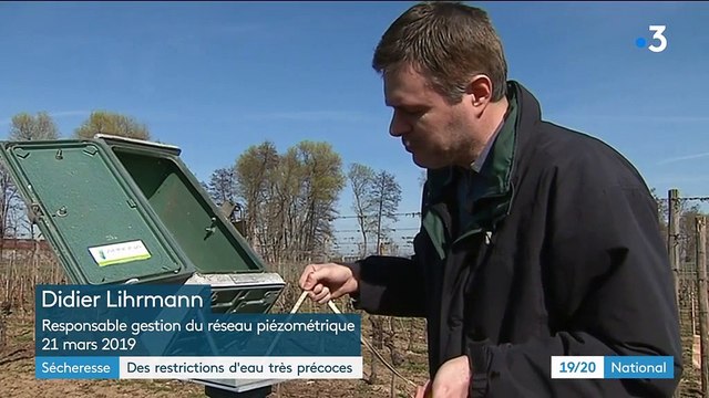 Sécheresse : des restrictions d’eau très précoces