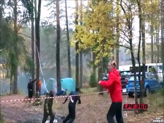 Attention : chute d'arbre!!!! et bim KO