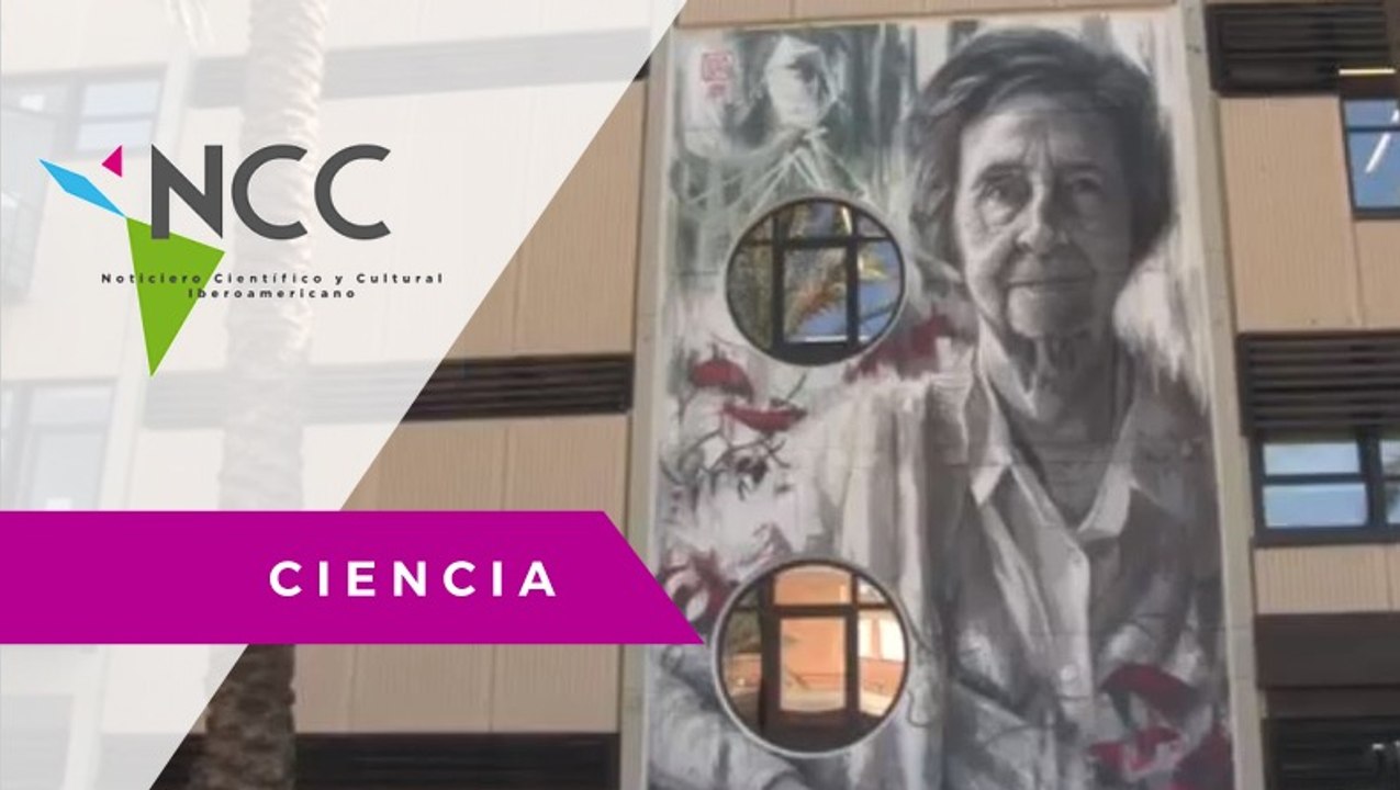 Tributo a las mujeres de la ciencia con murales interactivos.