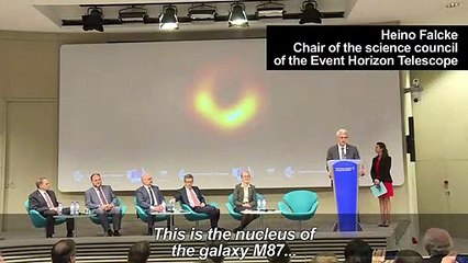 The real deal: astronomers unveil first image of black hole