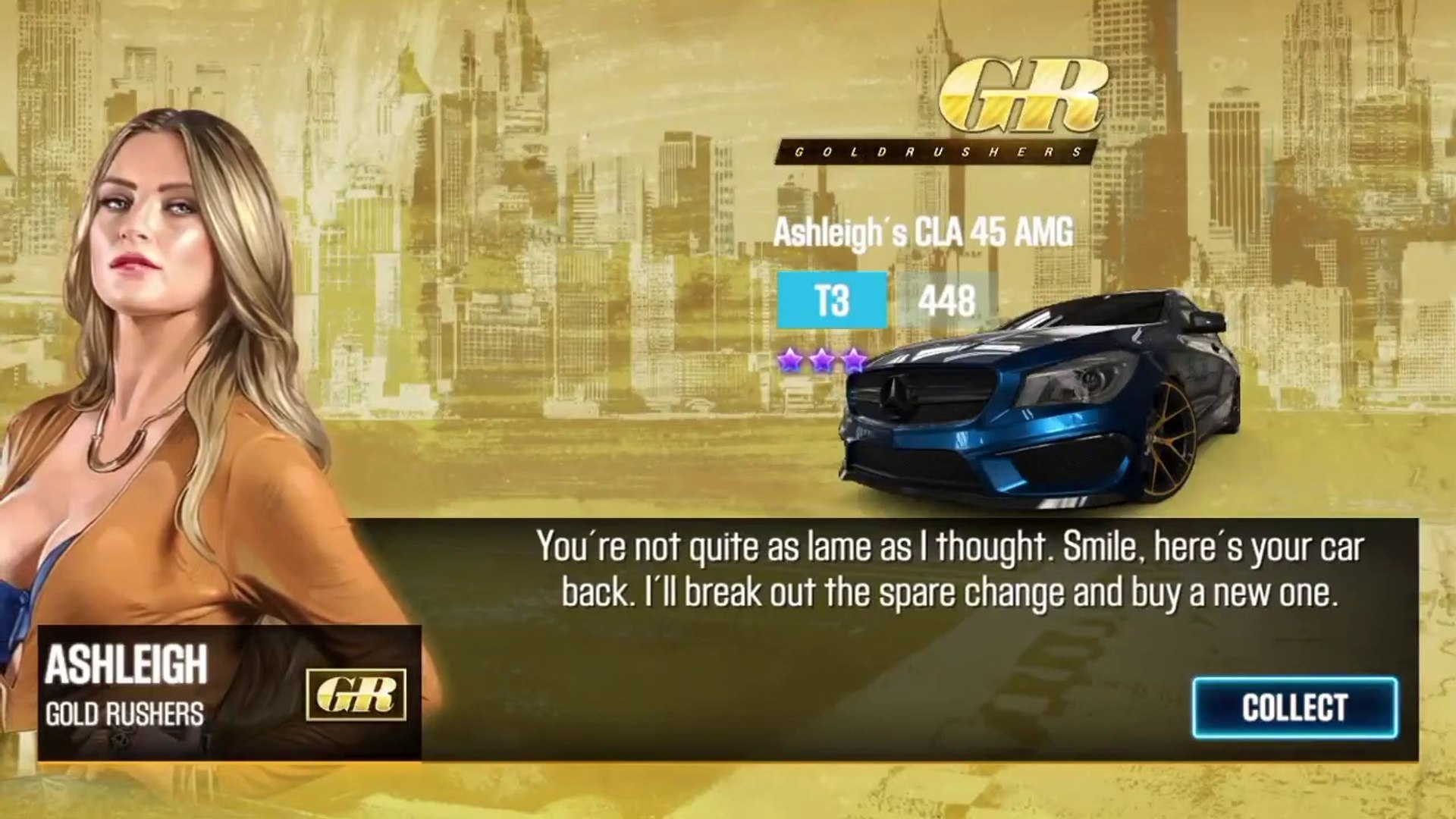 CSR Racing 2 | Battle win Tier 2 boss's car (Ashleigh's CLA 45 AMG)with Lotus Exige Sport - Dailymotion