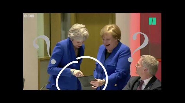Merkel et May ont bien ri au sommet européen