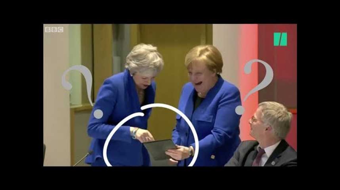 Merkel et May ont bien ri au sommet européen