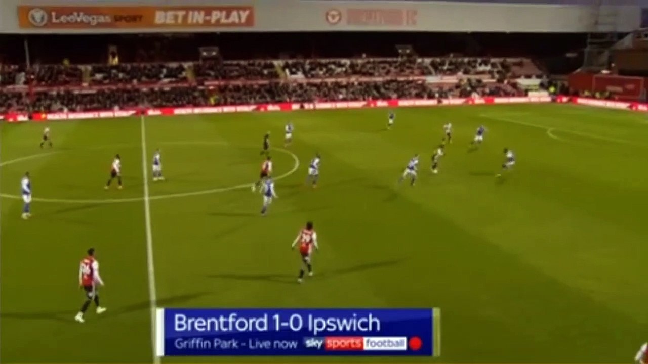 Benrahma passe décisive vs Ipswich Town