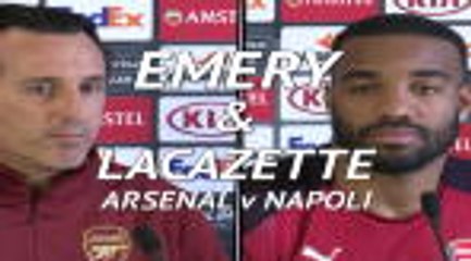 Emery and Lacazette target Europa League glory