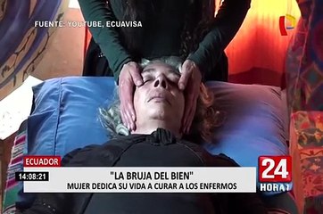 Ecuador: "bruja" dedica su vida a curar a los enfermos