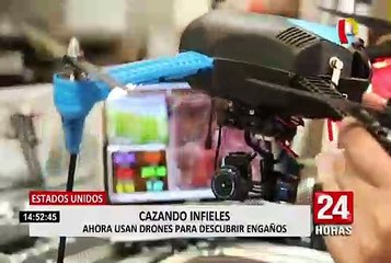 EEUU: usan drones para descubrir engaños